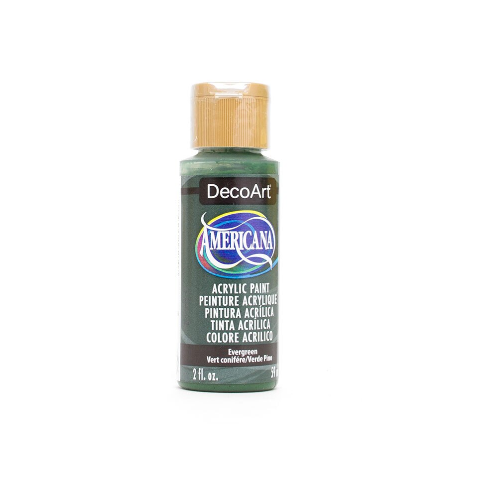 DecoArt, Americana, Acrylic, Paint, 2oz, Evergreen